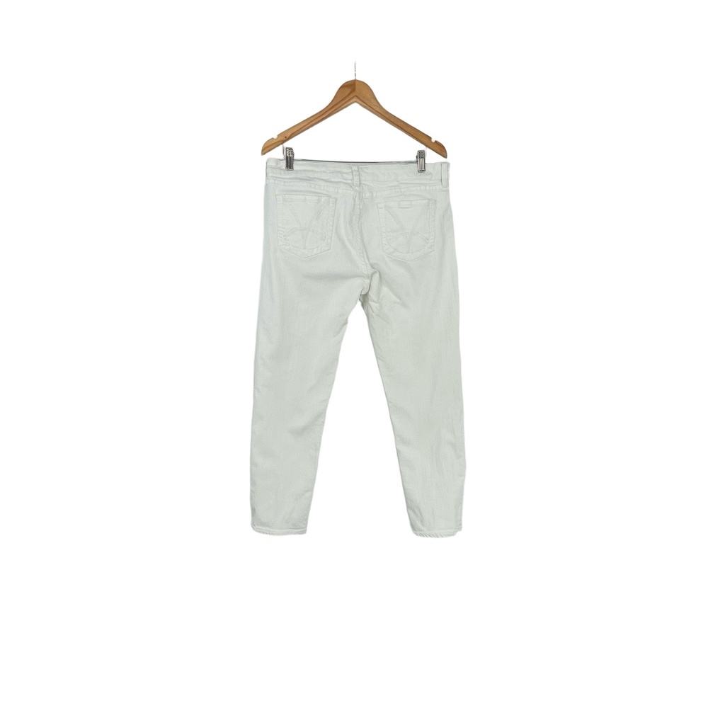 KUT from the Kloth Women's White High Rise Stretch Skinny Denim Pant Size 14